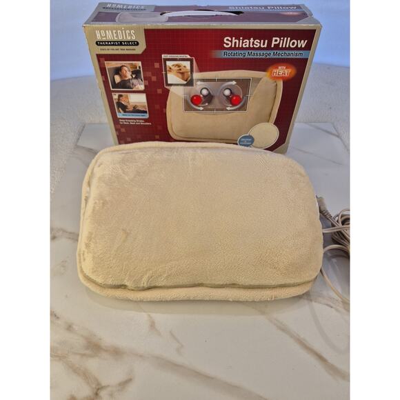 Homedics Shiatsu Rotating Massager Pillow Model SP-10H Heated - Picture 11 of 12